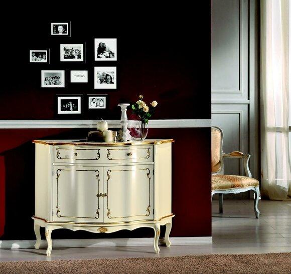 Luxus Design Italienische Holz Möbel Barock Kommode Wohnzimmer Kleiderschrank Sideboard