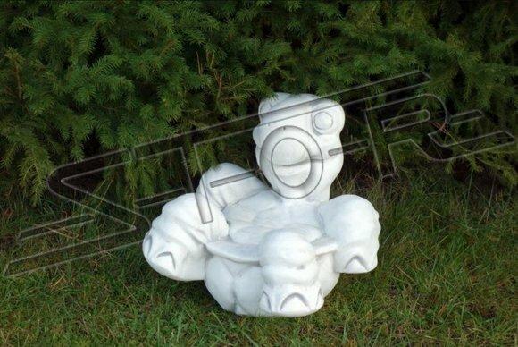 Garten Schildkröte Dekoration Terrasse Stein Figuren Figur Deko Statue