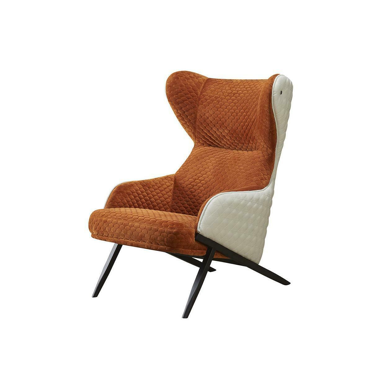 Luxus Design Möbel Stühle Moderner Design Sessel Textil Wohnzimmer Lounge Neu