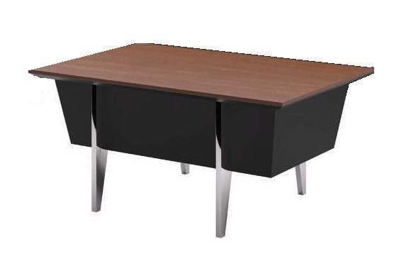 Luxus Couchtisch Holz Tische Büro Tisch Braun Einrichtung Designer