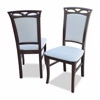 6x Designer Stuhl Set Esszimmer Lehn Polster Sitz Stühle Garnitur Komplett K12