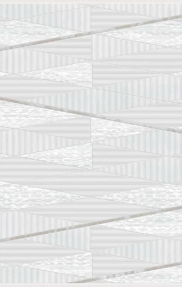 Teppich Wohnzimmerteppich Abstraktes Geometrisches Muster Kurzflor Beige 160x230