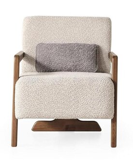 Beige Sessel Wohnzimmer Luxus Polstermöbel Moderne Design Sitz Einrichtung