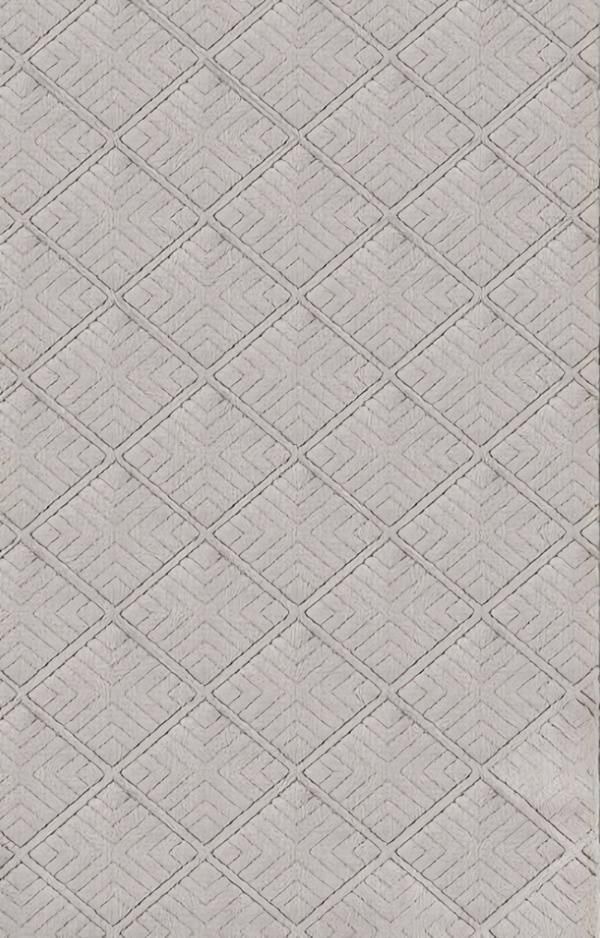 Teppich Wohnzimmerteppich Geometrisches Raute Melierte Muster Beige