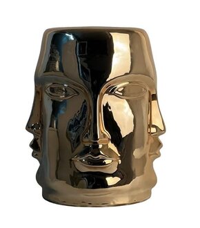 Design Figur Statue Adler bank Skulptur Figuren Vergoldet Statuen Skulpturen