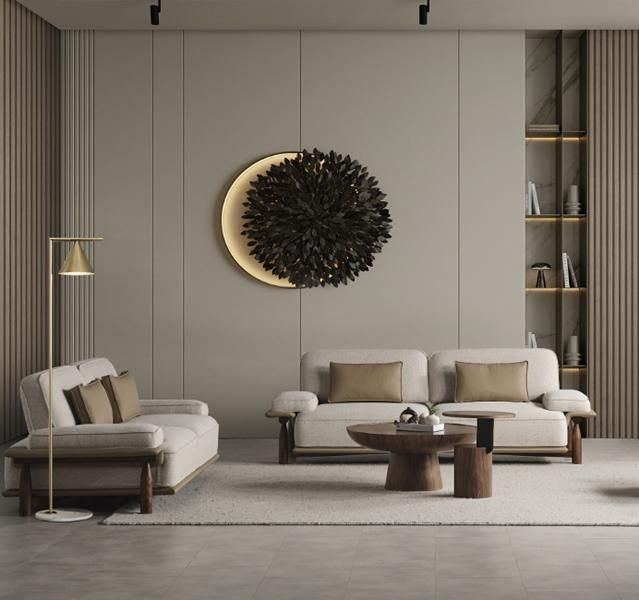 Sofa Beige Sofagarnitur 2x 3 Sitzer Set Design Polster Couchen Modern Garnitur