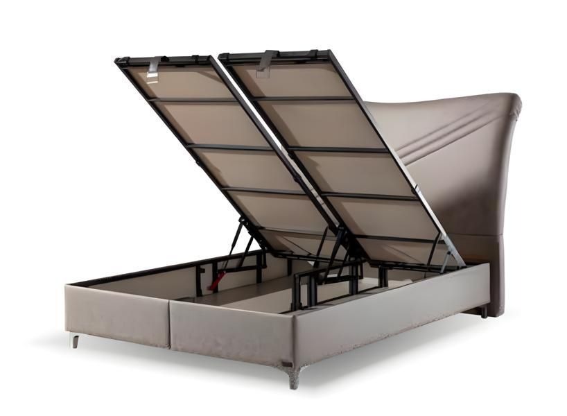 Luxuriöses Boxspringbett Stilvolles Design für höchsten Komfort elegante Akzente
