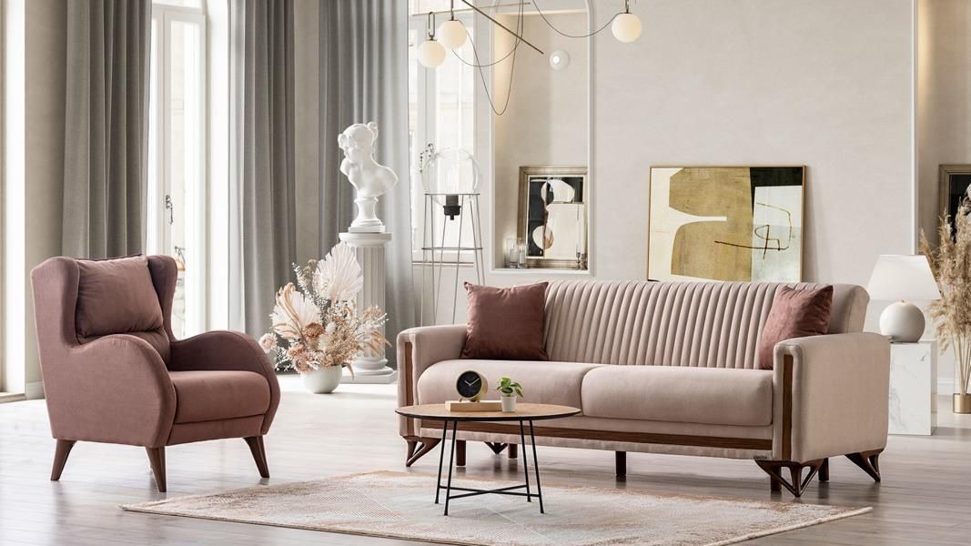 Bequeme Sofagarnitur 3+3+1 Sitzer – Stilvolles Design für maximalen Komfort