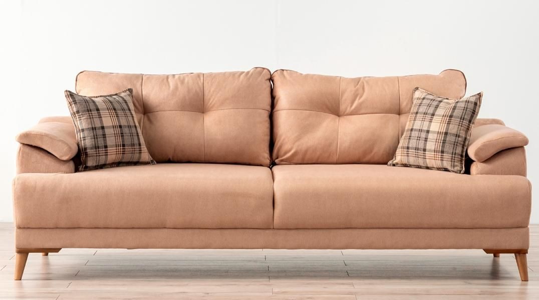 Komfortable Sofagarnitur 3+3 Sitzer Stilvolle Sofaset Polstergarnitur Sitzgruppe