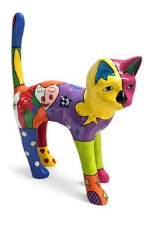 Abstrakte Deko Figur Statue Skulptur 110cm Statuen Skulpturen Design Sofort