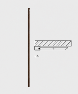 Monaco MO Element für Eck Schrank System Schrank Edler Holz Aktenschrank
