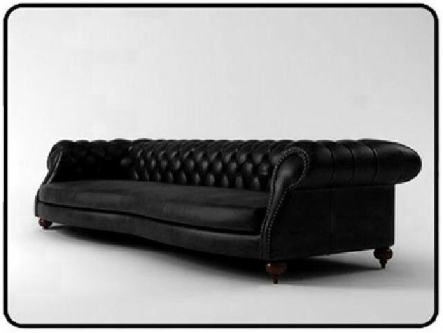 SOFA XXL BIG SOFA VINTAGE 2,50/3,0m COUCH DESIGN CHESTERFIELD 4 SITZER SOFORT
