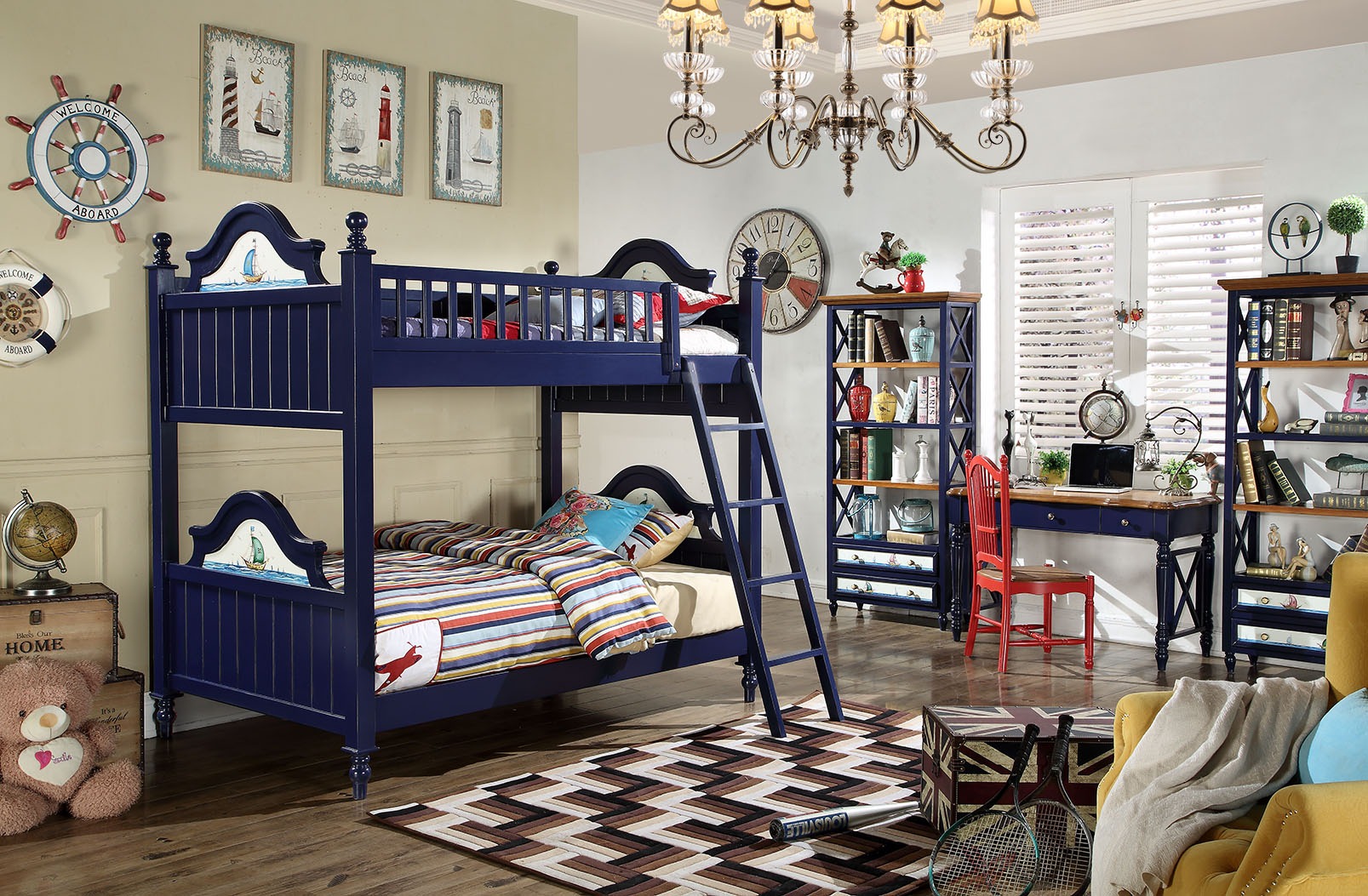 Klassisches Etagenbett Kinderbett Betten Kinderzimmer Bett Hochbett