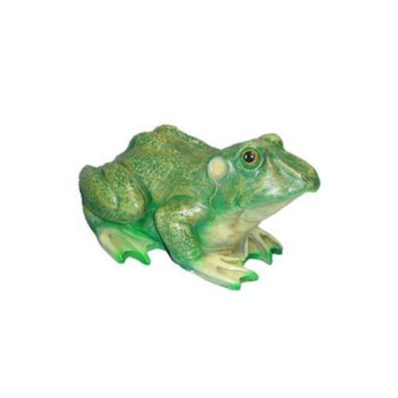 abstrakte Skulptur Frosch Dekoration Figur Kunststoff Deko Statue 20cm