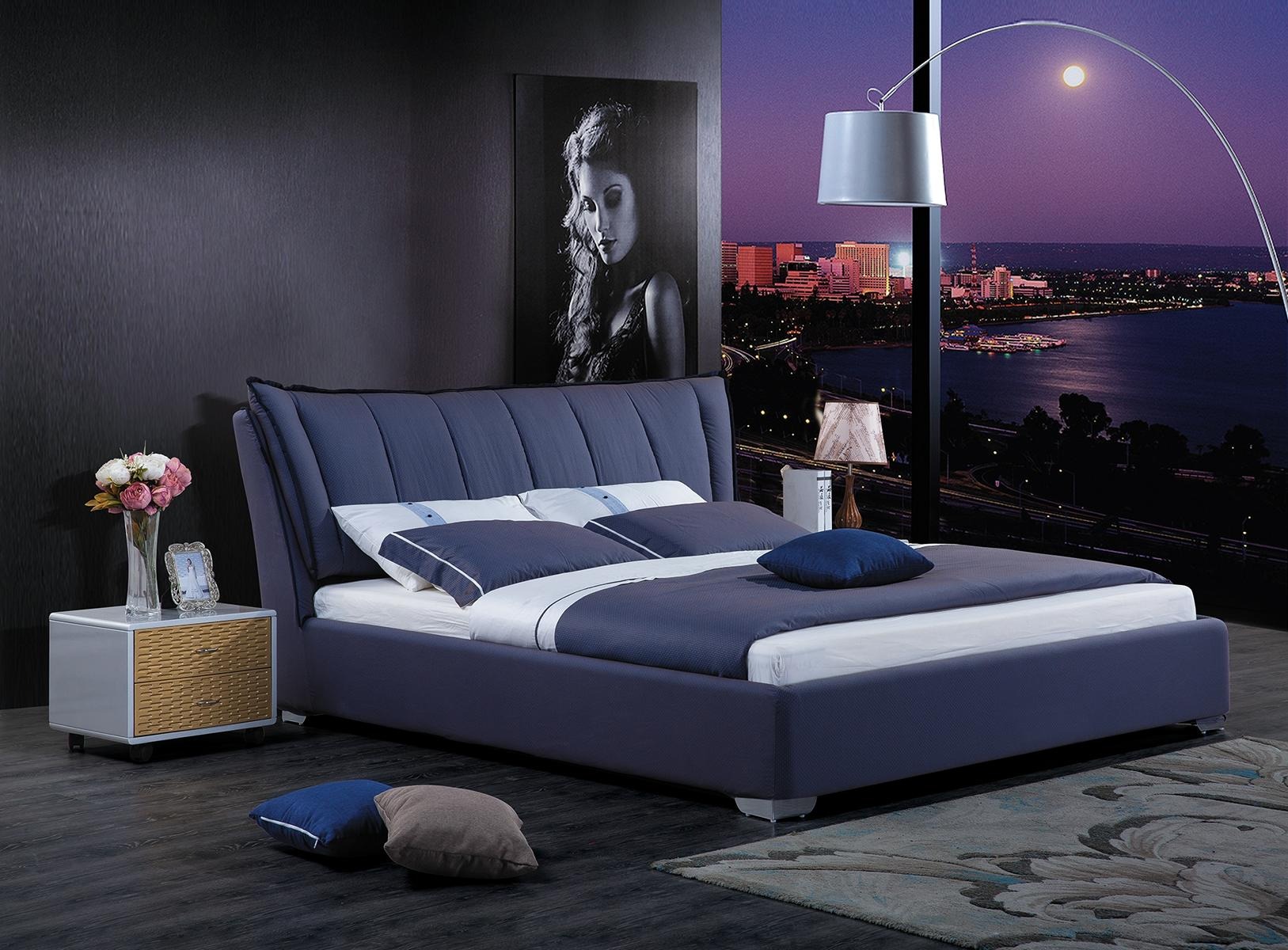 Bett Polster Design Luxus Doppel Hotel Betten Schlaf Zimmer Luxus 180x200cm Neu