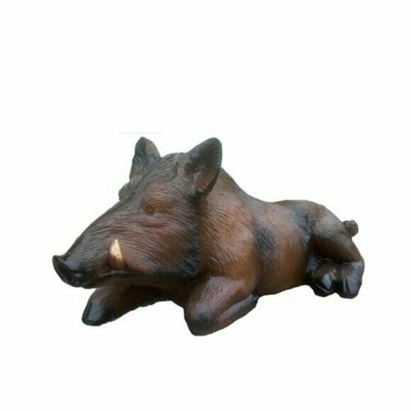 Abstrakte dekorative Wildschweinskulptur Wildschwein Jagd Garten Skulptur Figur 3