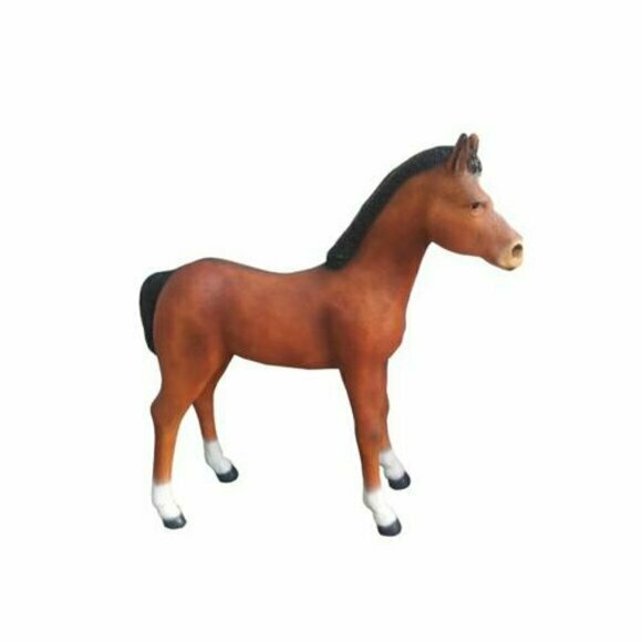 Russischer Hengst Pferd Dekoration Figur Figuren 150cm Statue Skulptur Statuen
