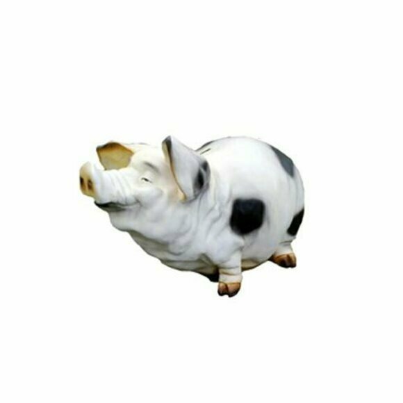 Dekoration Garten Figur Statue Figuren Statuen Deko Neu Skulpturen Schwein 40cm