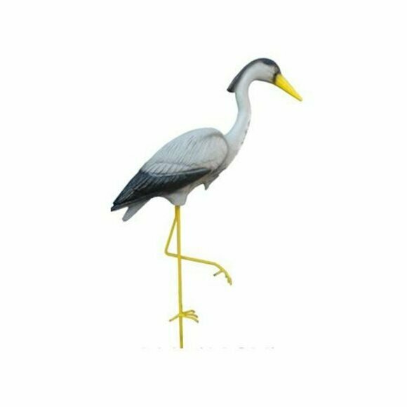 Deko abstrakte moderne Skulptur Vogel Reiher Dekoration Skulpturen Statuen 88 cm