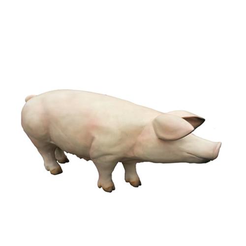 Dekoration Garten Figur Statue Figuren Statuen Deko Neu Skulpturen Schwein 130cm