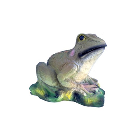 abstrakte Skulptur Frosch Dekoration Figur Kunststoff Deko Statue 25cm