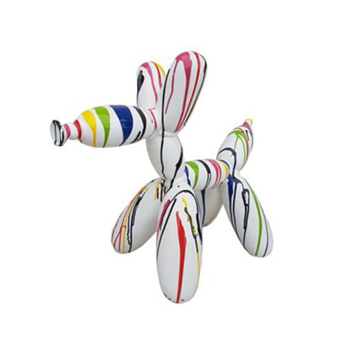 Skulptur Schöne Designer Luft Ballon Hund Abstrakte Wohnzimmer 62cm Dekoration