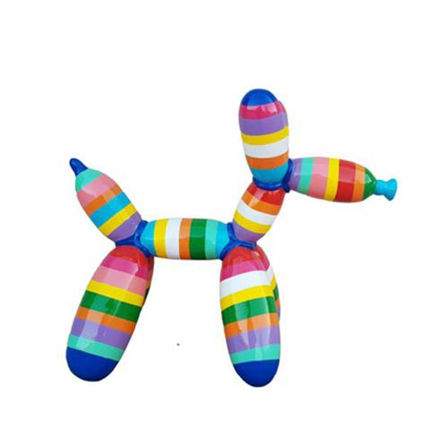Schöne Designer Luft Ballon Hund Skulptur Abstrakte Dekoration Wohnzimmer 62cm