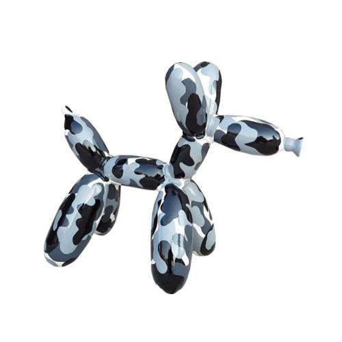 Skulptur Schöne Designer Luft Ballon Hund Abstrakte Dekoration Wohnzimmer 62cm