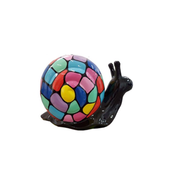 Abstrakte Kunst Figur Statue Garten dekoration Figuren Schnecke Deko Neu