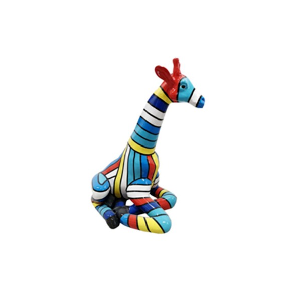 Design Dekoration Giraffe Garten Skulptur Statuen 80cm Deko Neu Figur