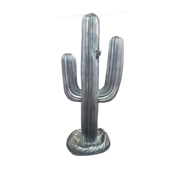 Wüsten Pflanze Kaktus Garten Dekoration Skulpturen Statuen Deko Statuen