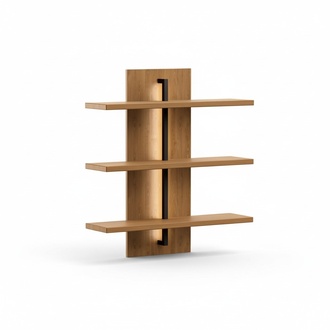 Ablage Hotel Stil Wohnzimmer Wand Regal Bücher Ablagen Schrank Regale 80x87cm