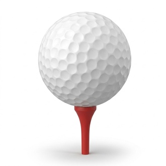 Abstrakte Deko Figur Skulptur Golf Club 120cm Figur Golf Ball Bälle Aussteller