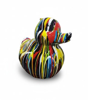 Abstrakte Deko Figur Statue Skulptur 60cm Figuren Statuen Skulpturen Ente