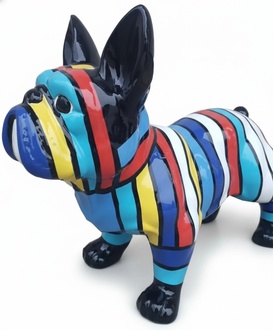 Abstrakte Deko Figur Statue Skulptur 30cm Figuren Statuen Skulpturen Hund