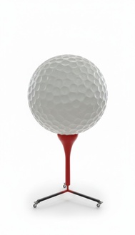 Abstrakte Deko Figur Statue Skulptur 120cm Figuren Statuen Skulpturen Golf Ball