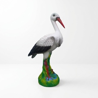 Abstrakter Storch Vogel Garten Dekoration Statue Skulpturen Figuren Skulptur