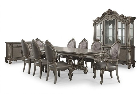 Anrichte Edle Anrichte Holz Buffet Vitrine Schrank Neu Schränke Barock Rokoko
