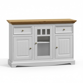 Anrichte Massive Kommode Schrank Möbel Kommoden Echtholz Schränke Neu Sideboard
