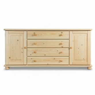 Anrichte Massive Kommode Sideboard Schrank Möbel Kommoden Echtholz Lowboard Neu