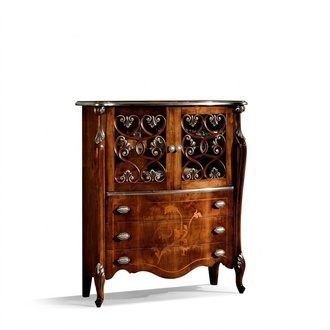 Schicke Anrichte Schrank Vitrine Kommode Design Möbel Schränke Kommoden Sideboards Neu