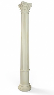 Antik Stil Einrichtung Hotel Lobby Restaurant Säulen Säule XXL 275cm