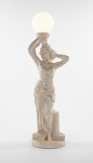 Antik Stil Stehleuchte Standleuchte Leuchte Lampe Figur Skulptur Design