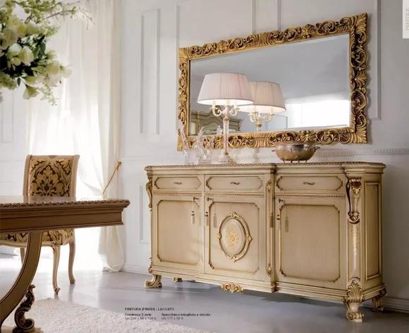 Kommode Sideboard Schränke Kommoden Holz Wohnzimmer Schrank Beige