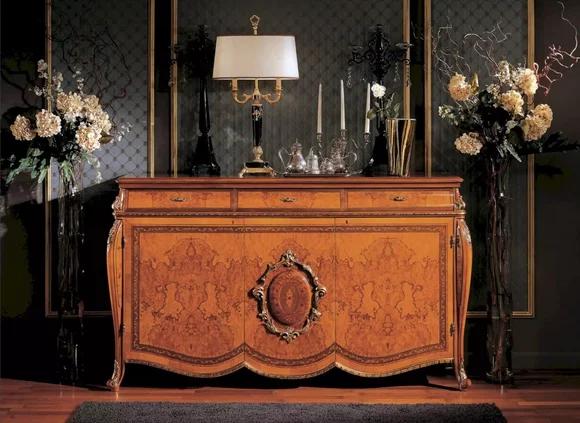Sideboard Kommode Schränke Kommoden Möbel Braun Wohnzimmer Luxus Holz