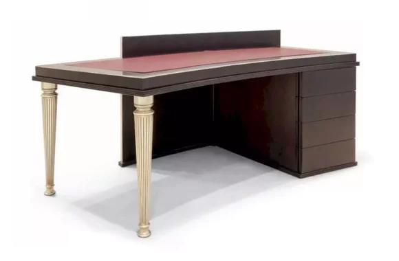 Schreibtisch Büro Schreibtische Tische Holz Luxus Modern Computertisch