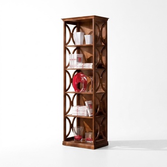Arbeitszimmer Bücherregal Klassische Holz Regal Designer Einrichtung