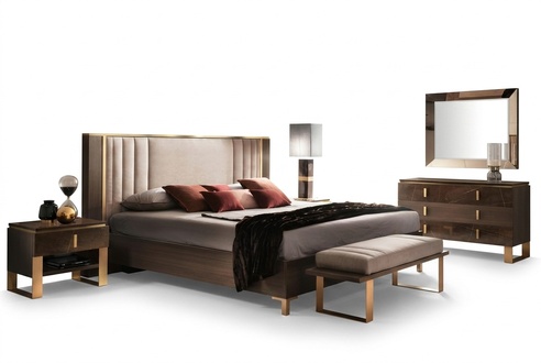 Arredo classic Möbel 3tlg. Garnitur Italienisches Schlafzimmer Nachttische Set