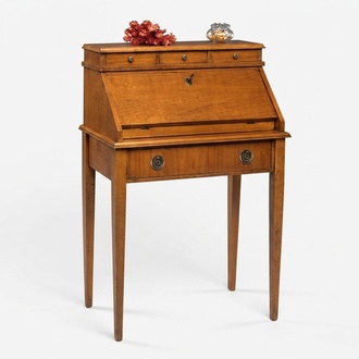 Art Deco Magic Sekretaer Tisch Hausbüro Century Schreibtisch Sekretär Schrank