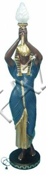 Design Ägyptische Figur Statue Skulptur Figuren Skulpturen Dekoration Deko